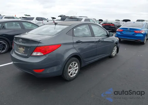 2012 Hyundai Accent Gls из США, поврежденный, VIN KMHCT4AE4CU078733